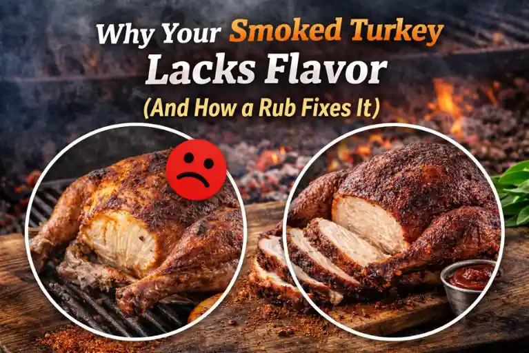 Why Your Smoked Turkey Lacks Flavor (And How a Rub Fixes It)