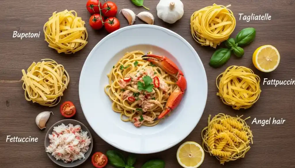 Best Pasta Types for Crab Pasta