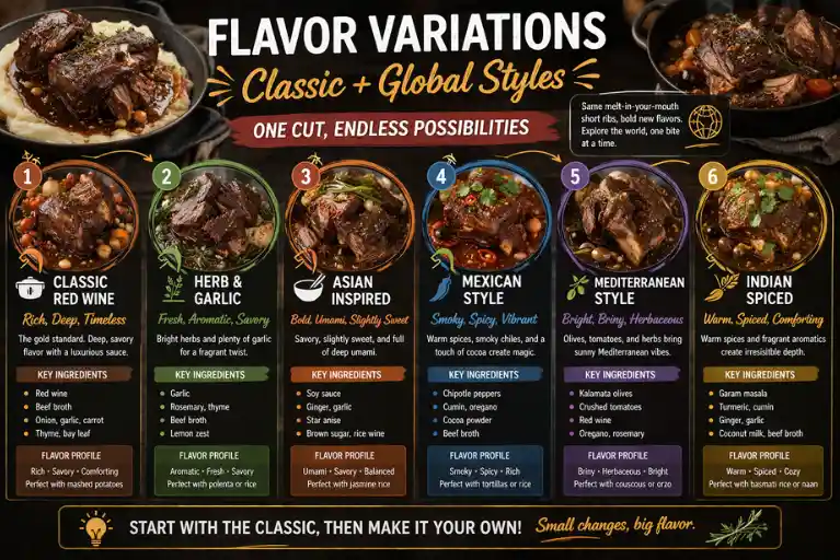 Flavor Variations (Classic + Global Styles)