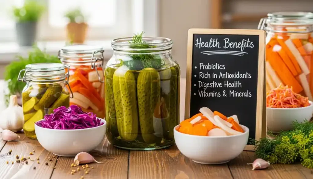 Health Benefits of Pickled Vegetables