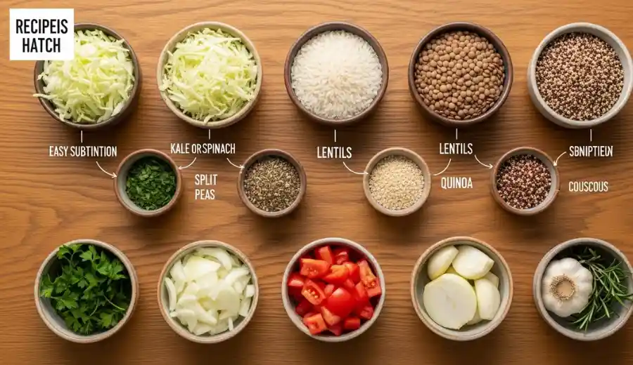 Ingredients Overview (With Easy Substitutions)