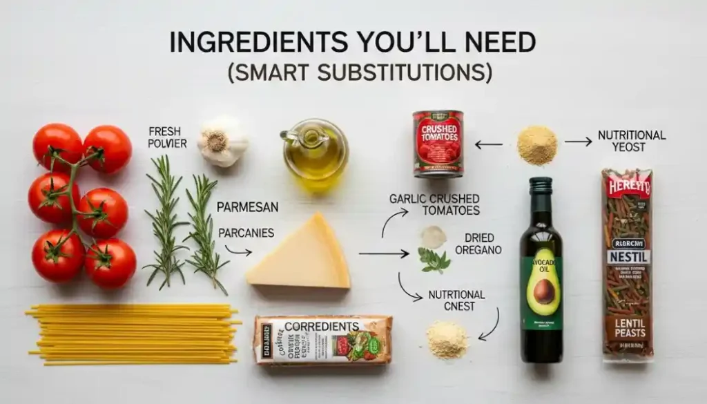 Ingredients You’ll Need (With Smart Substitutions)