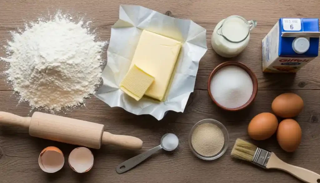 Ingredients for Gipfeli Recipe