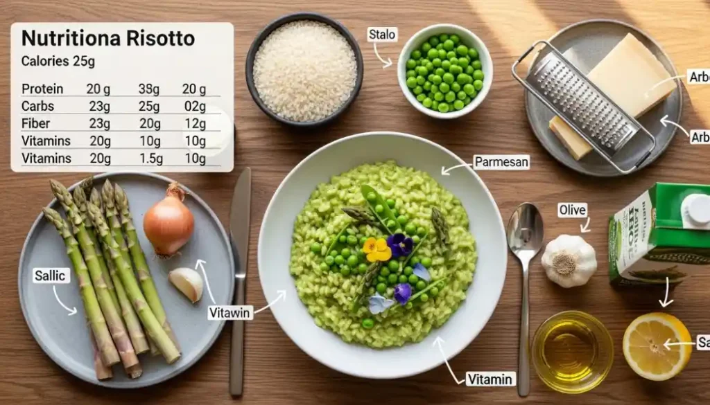 Nutritional Value of Spring Risotto
