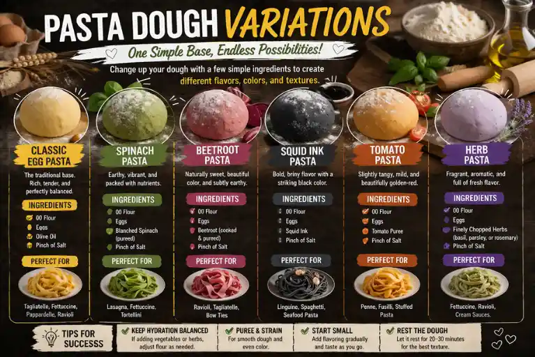 PASTA DOUGH VARIATIONS