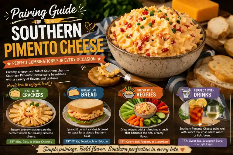 Pairing Guide for Southern Pimento Cheese