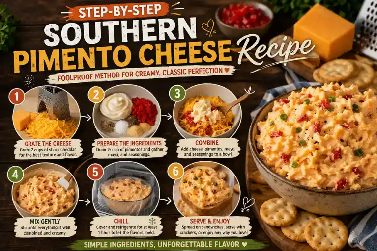 Step-by-Step Southern Pimento Cheese Recipe (Foolproof Method)