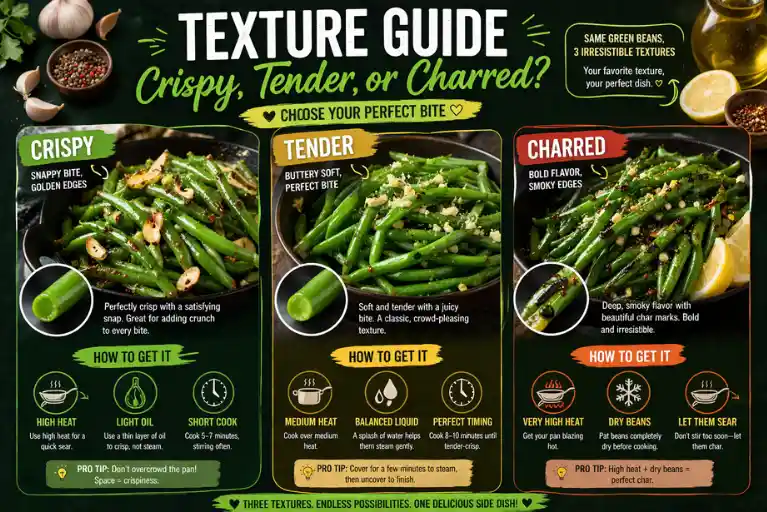 Texture Guide — Crispy, Tender, or Charred