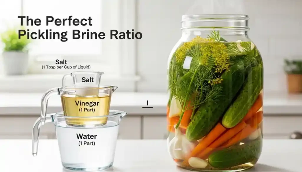 The Perfect Pickling Brine Ratio