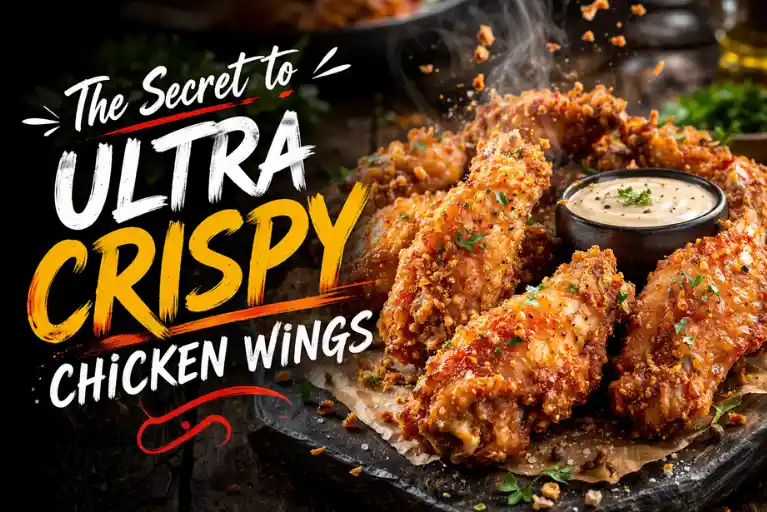The Secret to Ultra Crispy Chicken Wings
