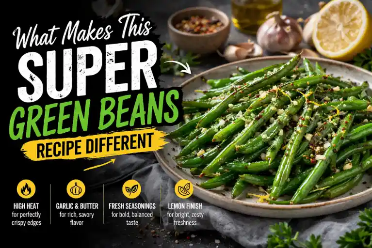 What Makes This Super Green Beans Recipe Different