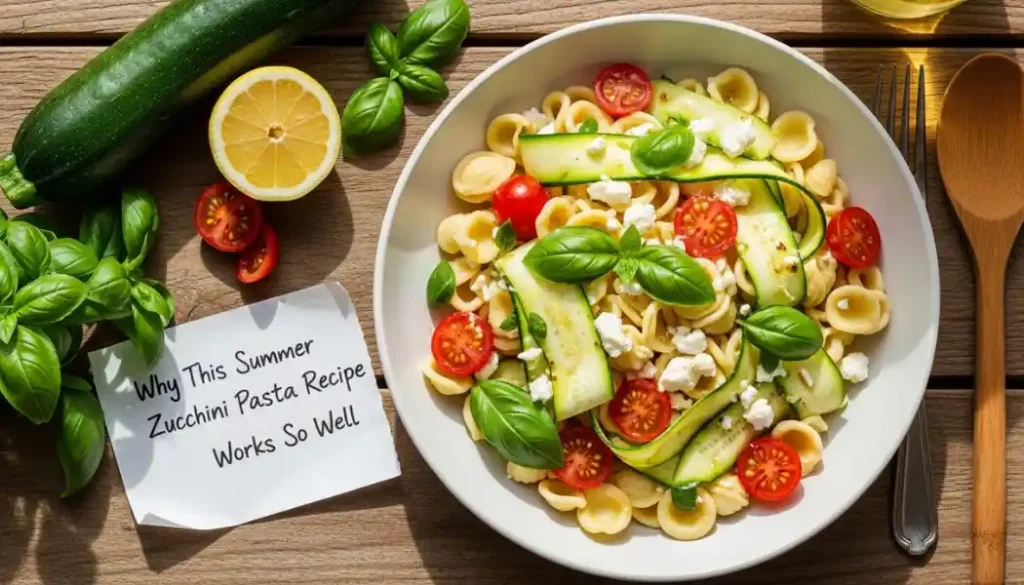 Why This Summer Zucchini Pasta Recipe Works So Well
