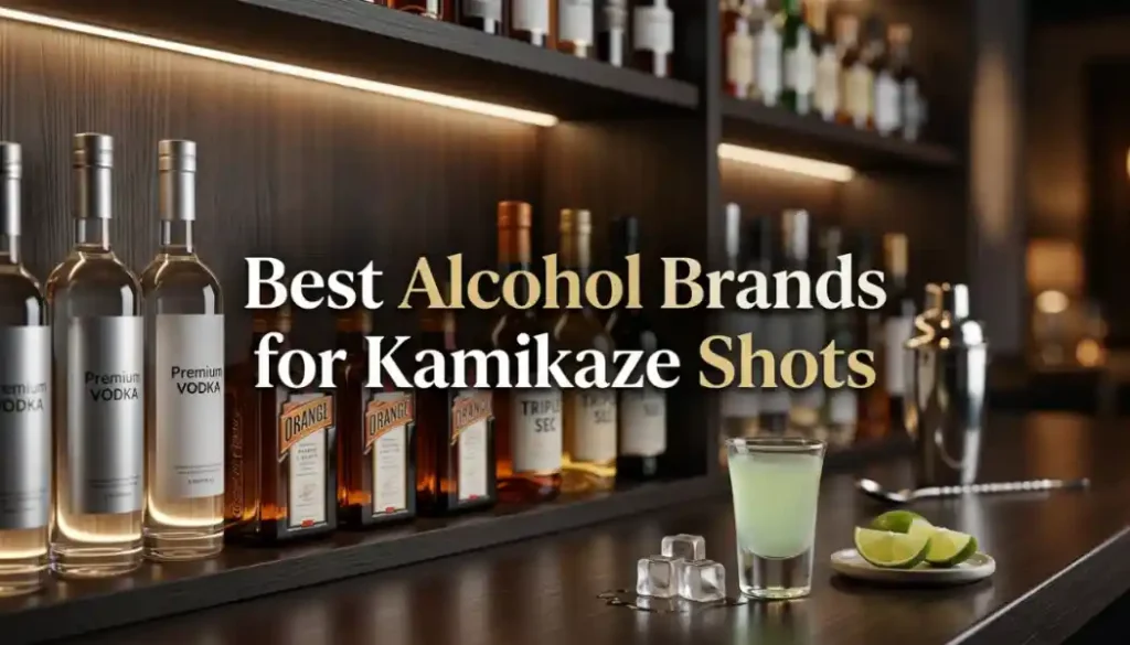 Best Alcohol Brands for Kamikaze Shots