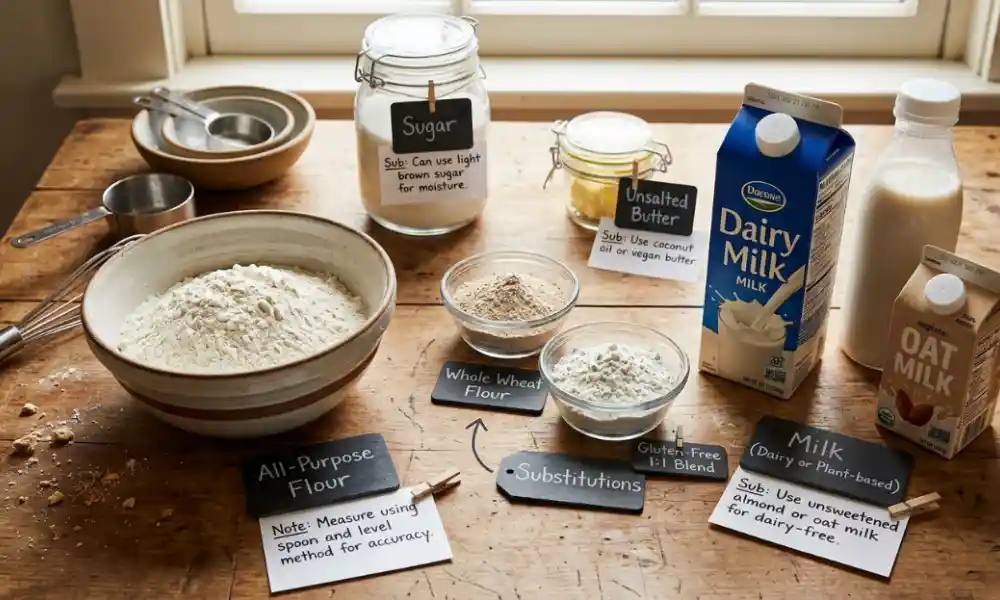 Ingredient Notes and Substitutions