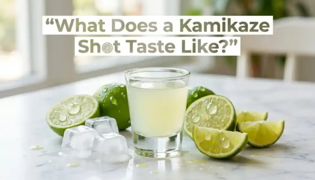 What Does a Kamikaze Shot Taste Like