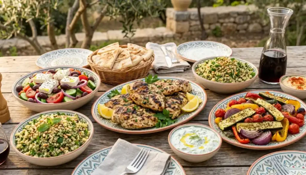 What to Serve with Mediterranean Chicken