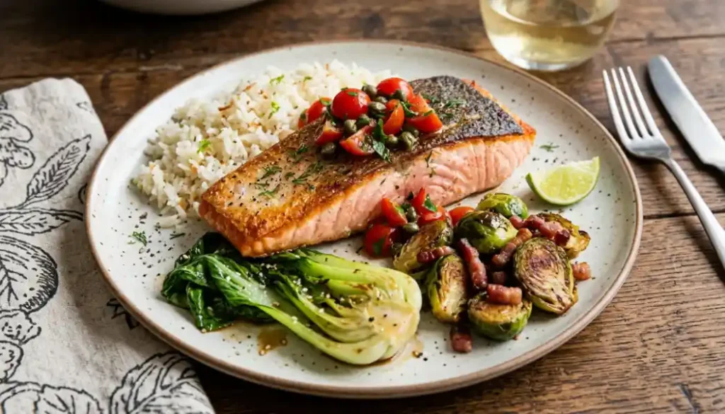 What to Serve with Pan Seared Salmon
