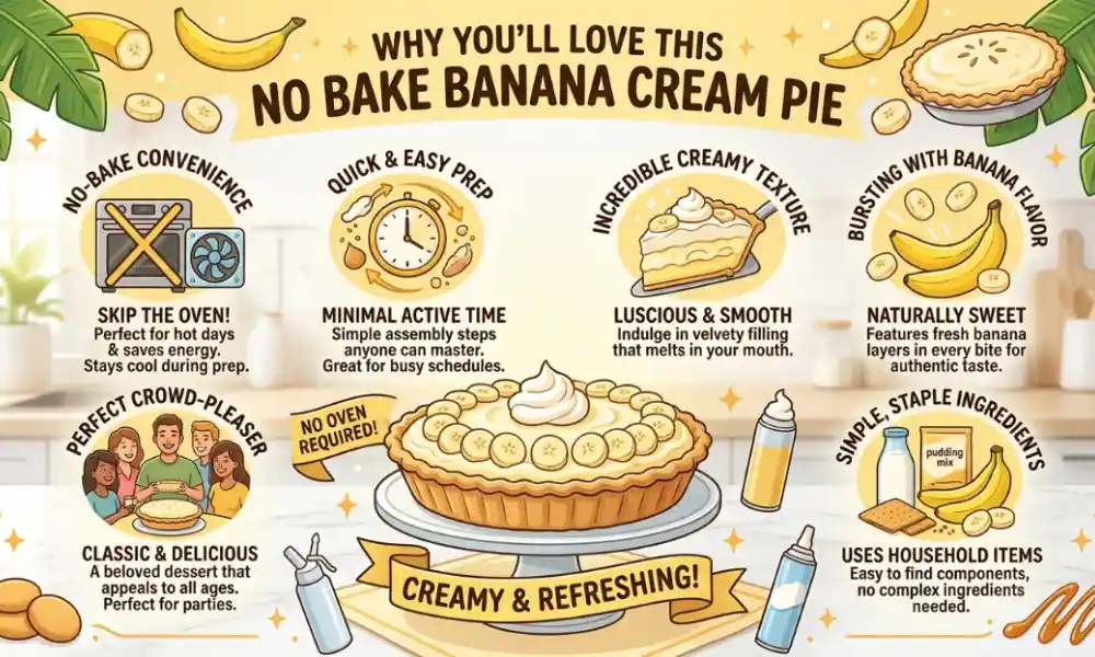 Why You'll Love This No Bake Banana Cream Pie