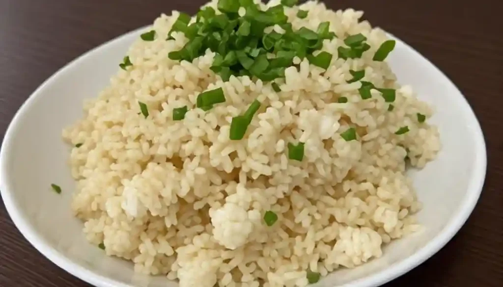 Crab Cauliflower Fried Rice