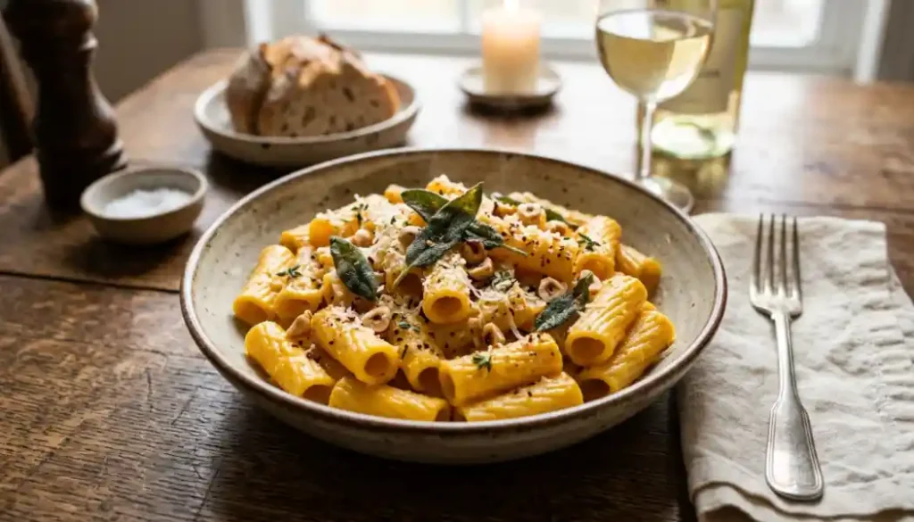 Creamy Butternut Squash Pasta