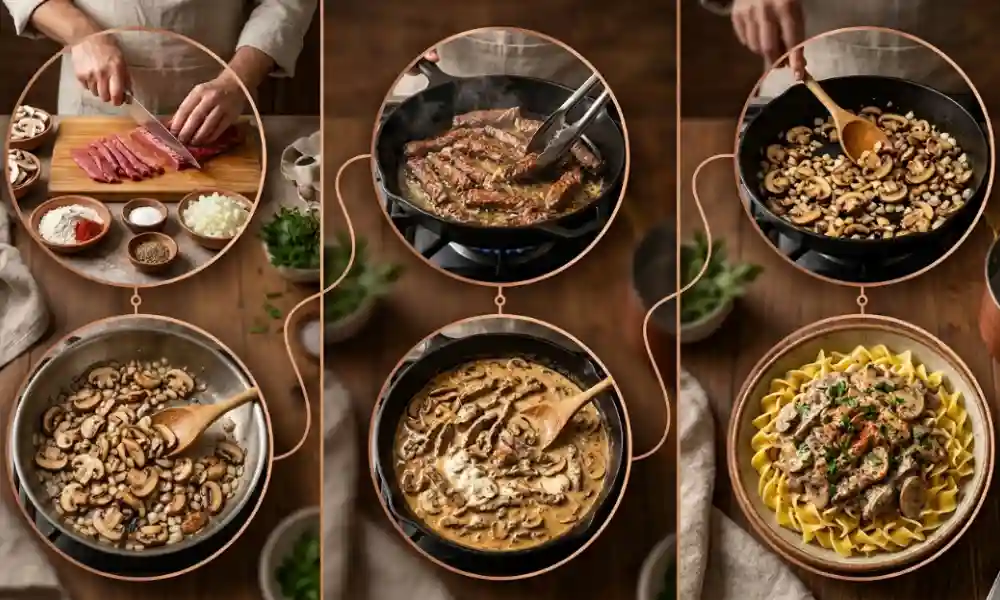 How to Make Beef Stroganoff