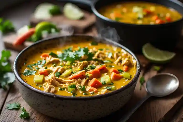 How to Make Curry Chicken Soup