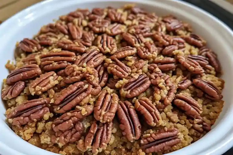 How to Make Pecan Pie Dump Cake