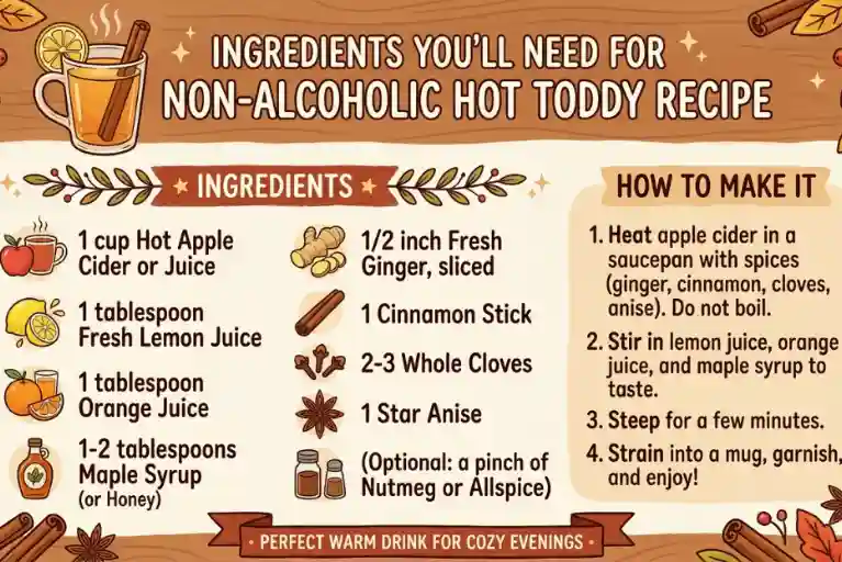 Ingredients You'll Need Hot Toddy Non Alcoholic Recipe