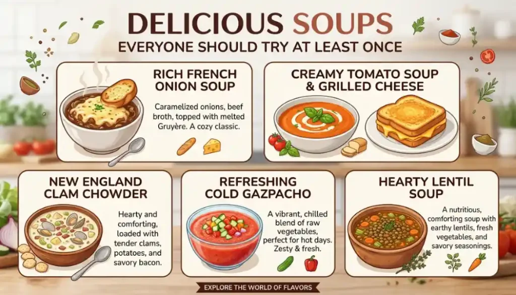Quick 30-Minute Soups For Busy Weeknights