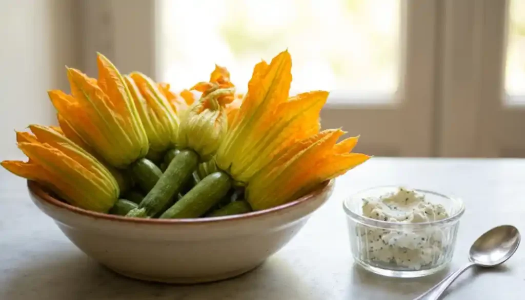 Step-by-Step Fried Squash Blossoms Recipe