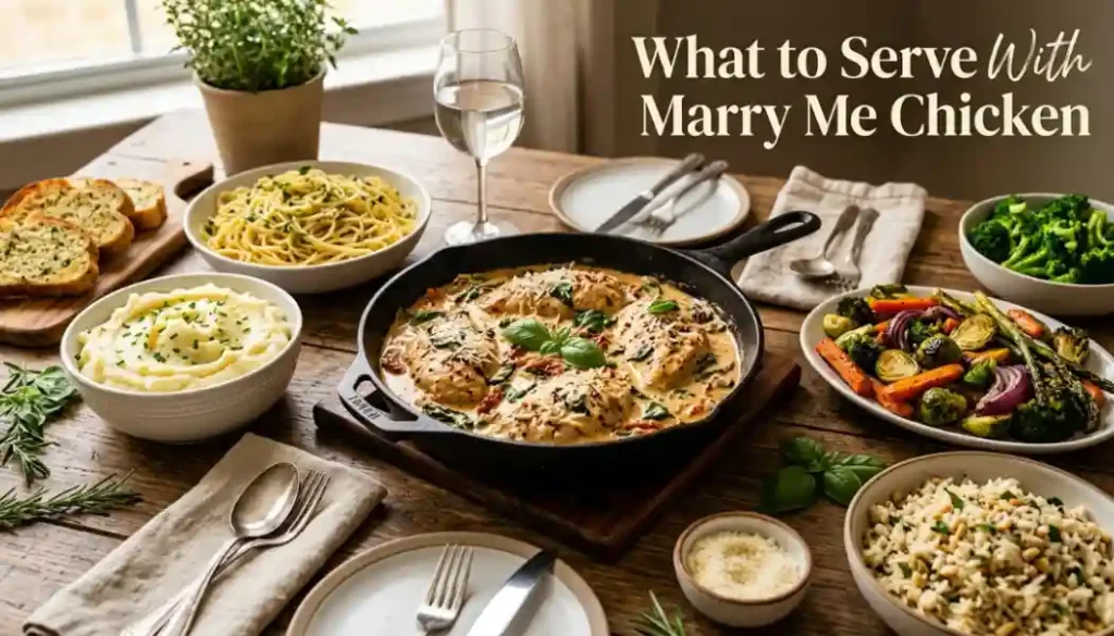 What to Serve With Marry Me Chicken