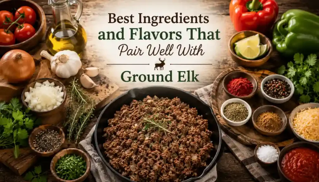 Best Ingredients and Flavors That Pair Well With Ground Elk