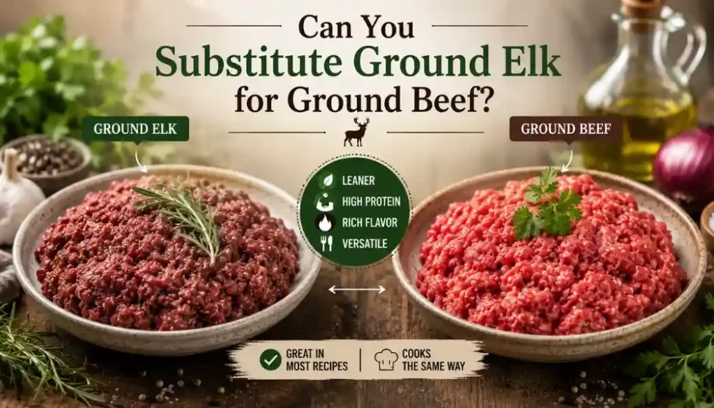 Can You Substitute Ground Elk for Ground Beef