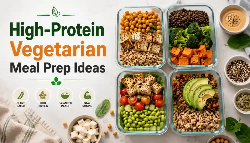 High-Protein Vegetarian Meal Prep Ideas