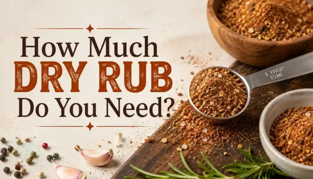 How Much Dry Rub Do You Need