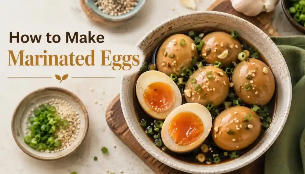 How to Make Marinated Eggs