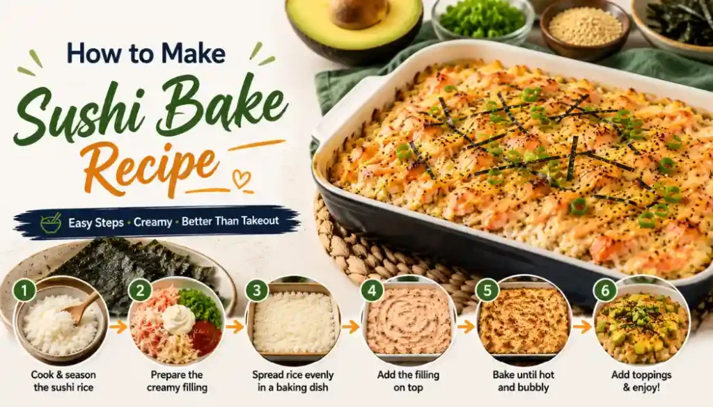 How to Make Sushi Bake Recipe