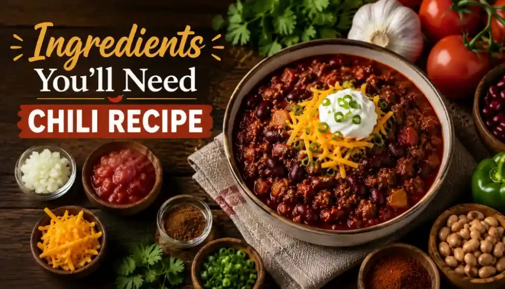 Ingredients You’ll Need_ Chili Recipe