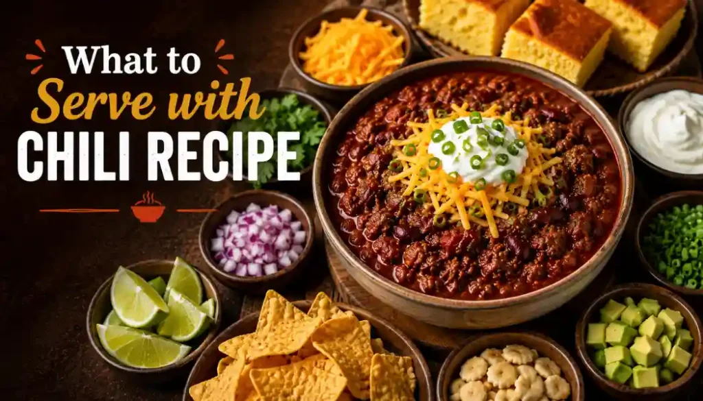 What to Serve with Chili Recipe