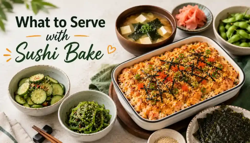What to Serve with Sushi Bake