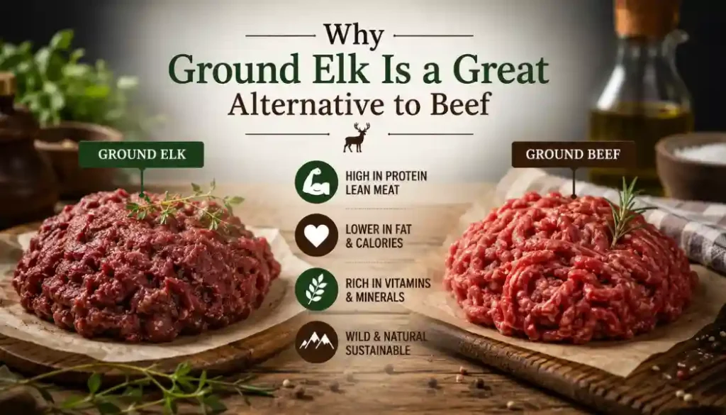 Why Ground Elk Is a Great Alternative to Beef