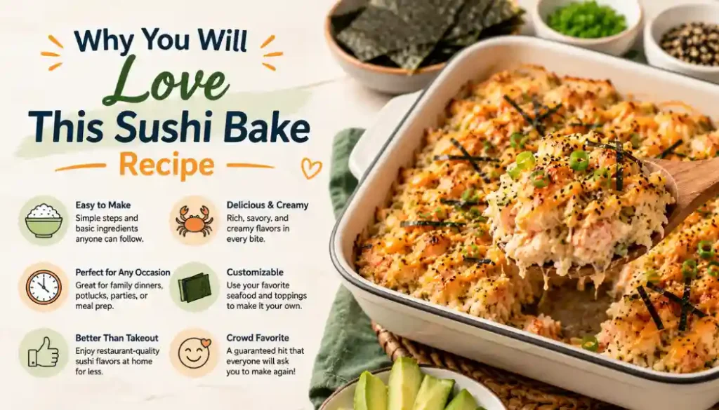 Why You Will Love This Sushi Bake Recipe