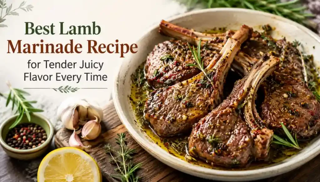 Best Lamb Marinade Recipe for Tender Juicy Flavor Every Time