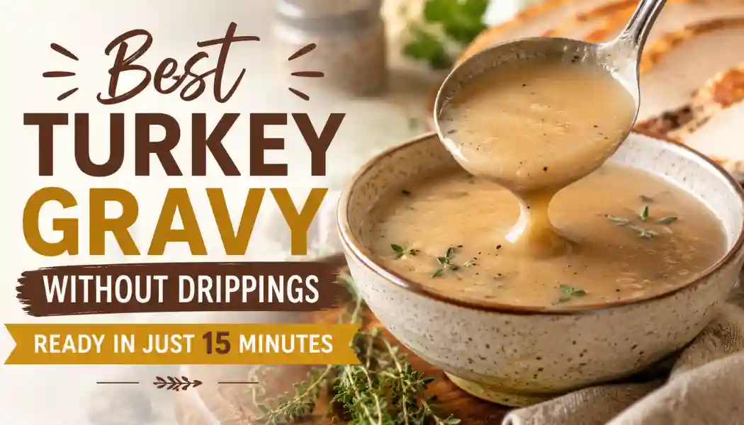 Best Turkey Gravy Without Drippings Ready in Just 15 Minutes