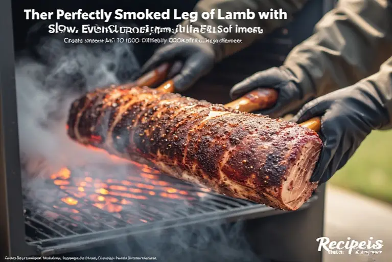 Perfectly Smoked Leg of Lamb with Slow, Even Cooking