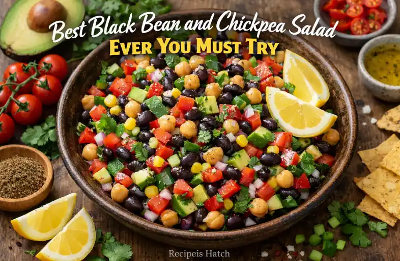 Best Black Bean and Chickpea Salad Ever You Must Try