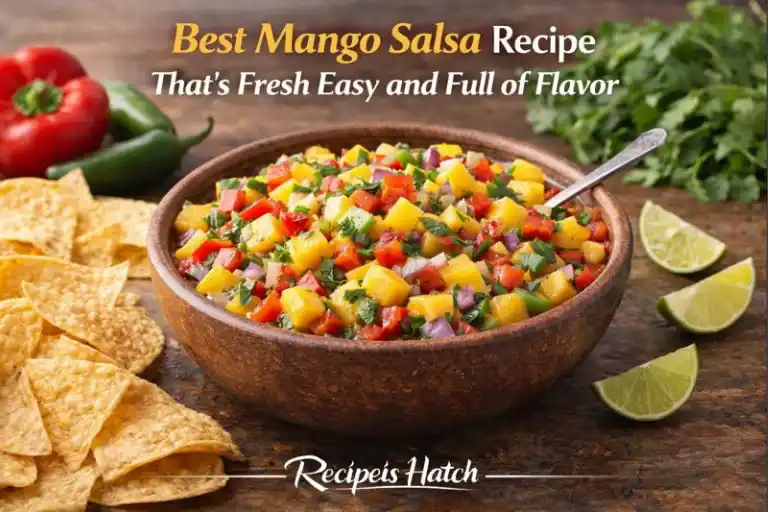 Best Mango Salsa Recipe That’s Fresh Easy and Full of Flavor