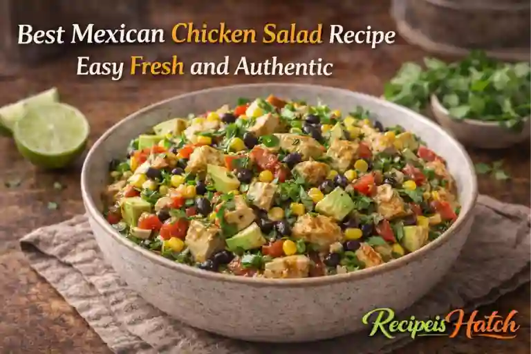 Best Mexican Chicken Salad Recipe Easy Fresh and Authentic