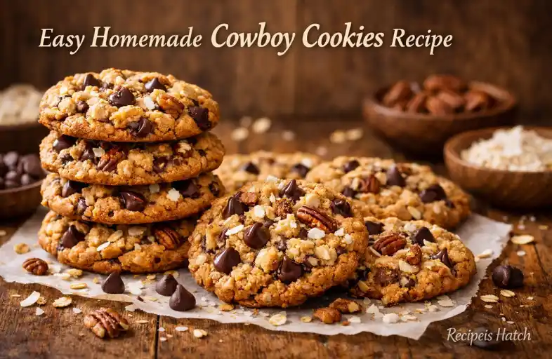Easy Homemade Cowboy Cookies Recipe
