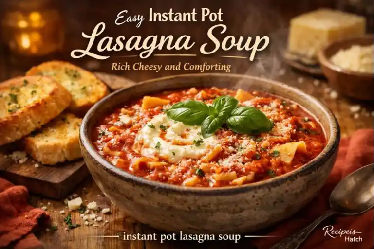 Easy Instant Pot Lasagna Soup Rich Cheesy and Comforting